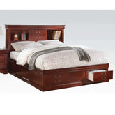 Louis Philippe III Cherry Queen Bed Model 24380Q By ACME Furniture